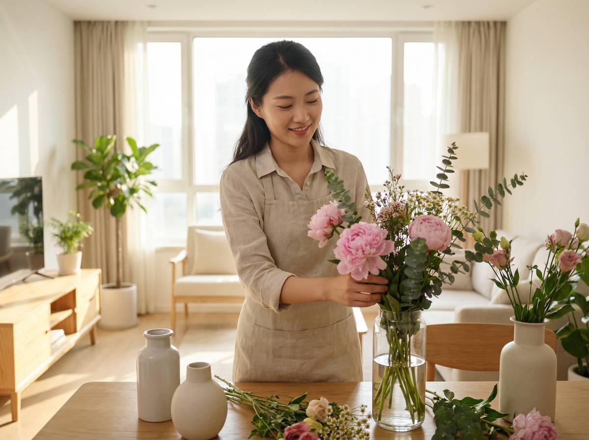 番茄视频花艺视频